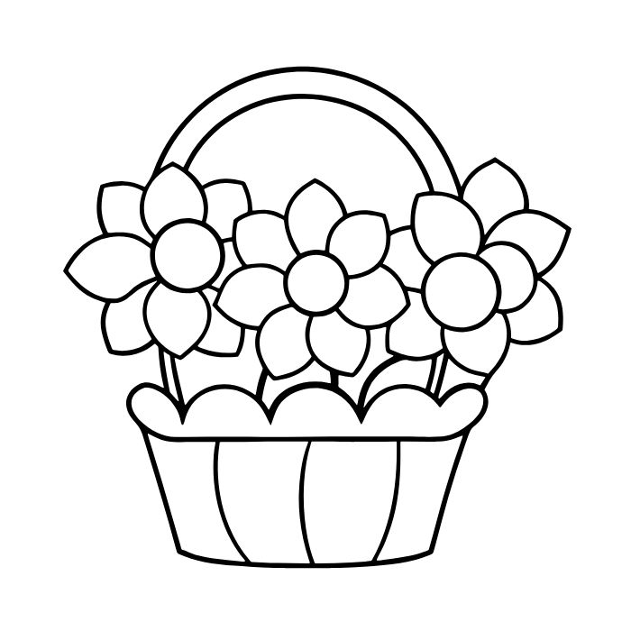 tranh tô màu bông hoa 37