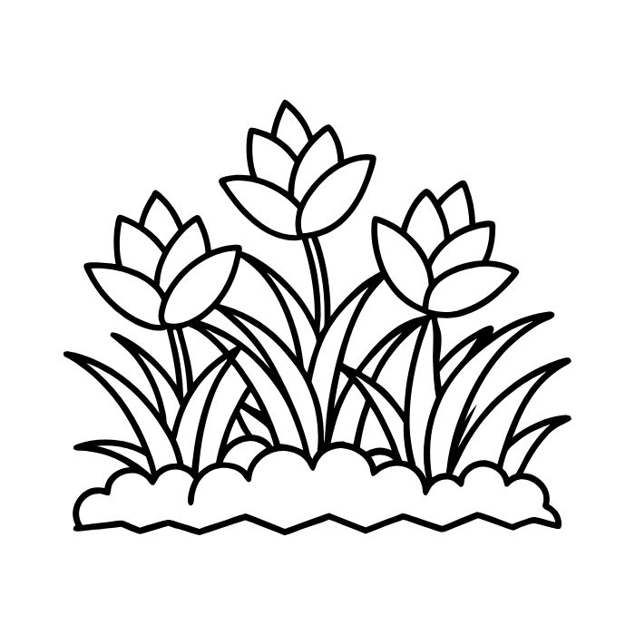 tranh tô màu bông hoa 38