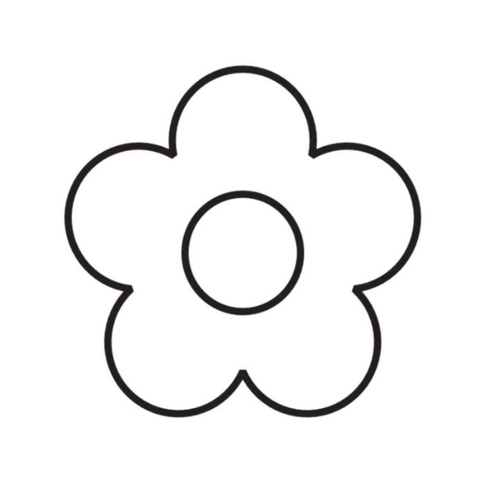 tranh tô màu bông hoa 5 cánh 27