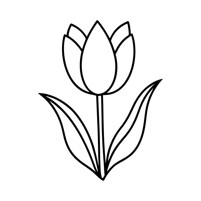 tranh tô màu bông hoa 8