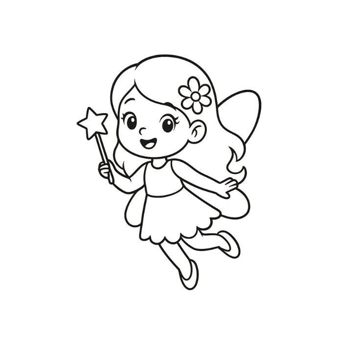 tranh tô màu búp bê 12