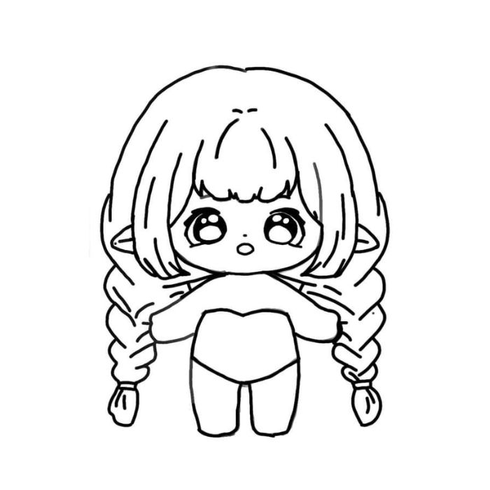 tranh tô màu búp bê 29