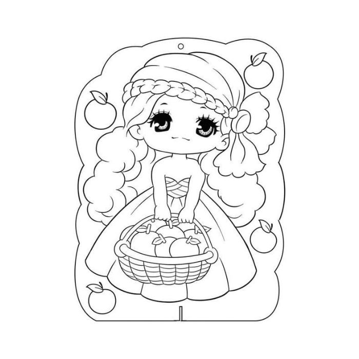 tranh tô màu búp bê 32