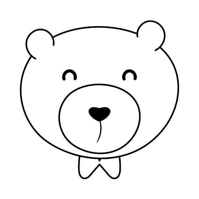 tranh tô màu gấu dâu 35