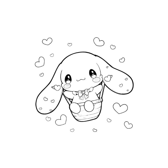 tranh tô màu my melody 10