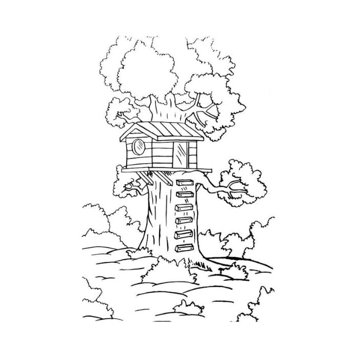 tranh tô màu phong cảnh 6