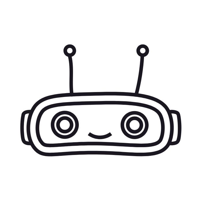 tranh tô màu robot 14