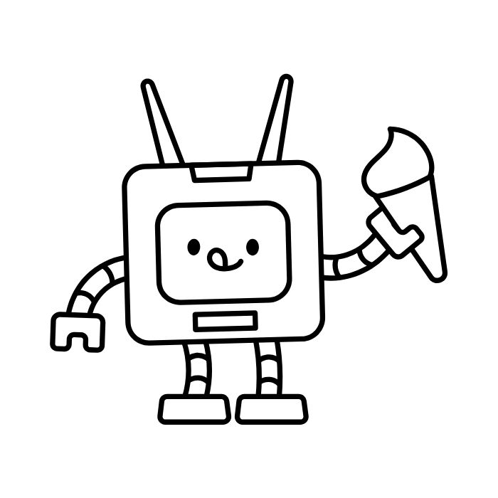 tranh tô màu robot 3