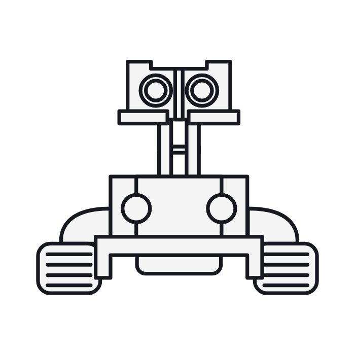 tranh tô màu robot 31