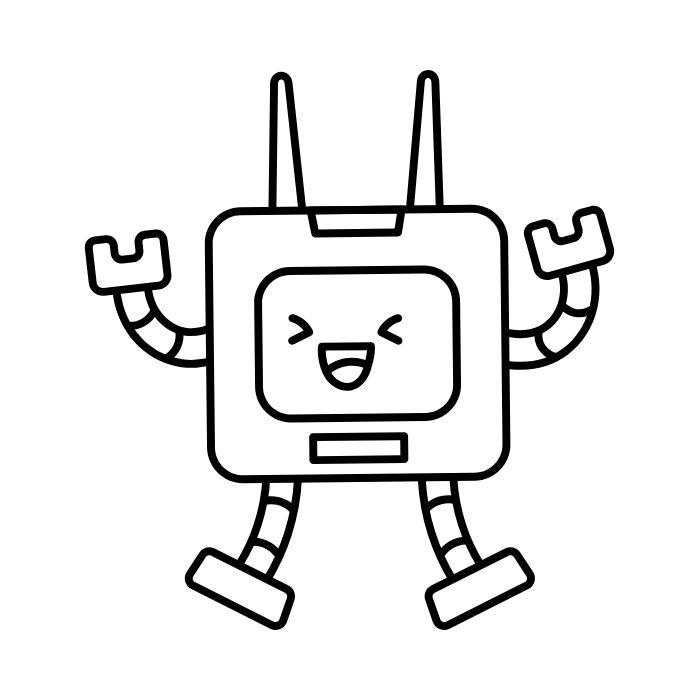 tranh tô màu robot 33