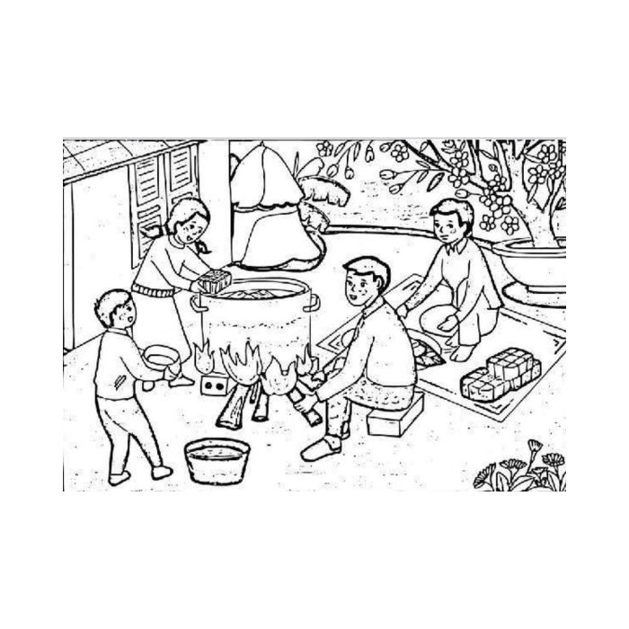 tranh tô màu tết 15