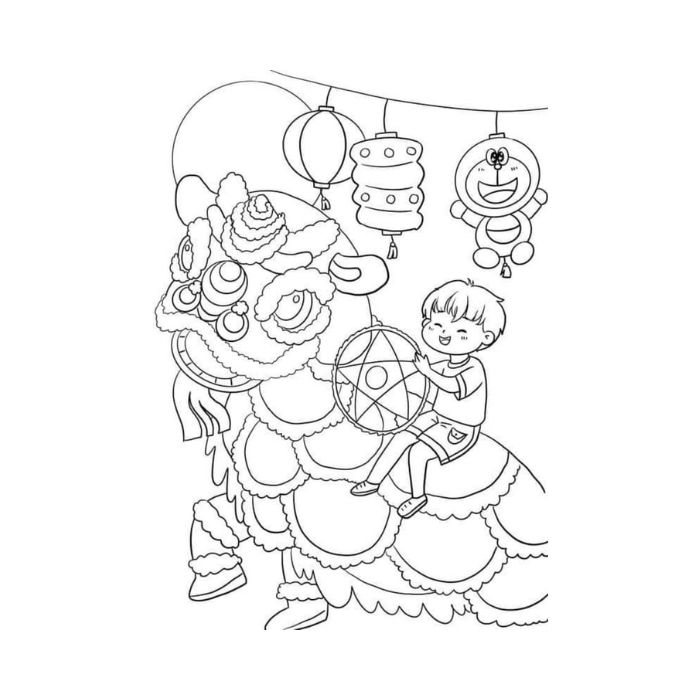 tranh tô màu tết 31