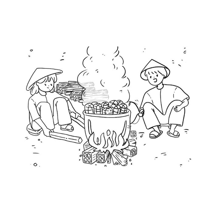 tranh tô màu tết 32