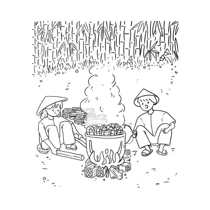 tranh tô màu tết 36