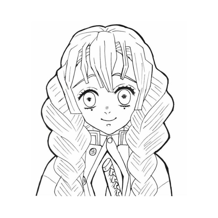 tranh tô màu thanh gươm diệt quỷ 15