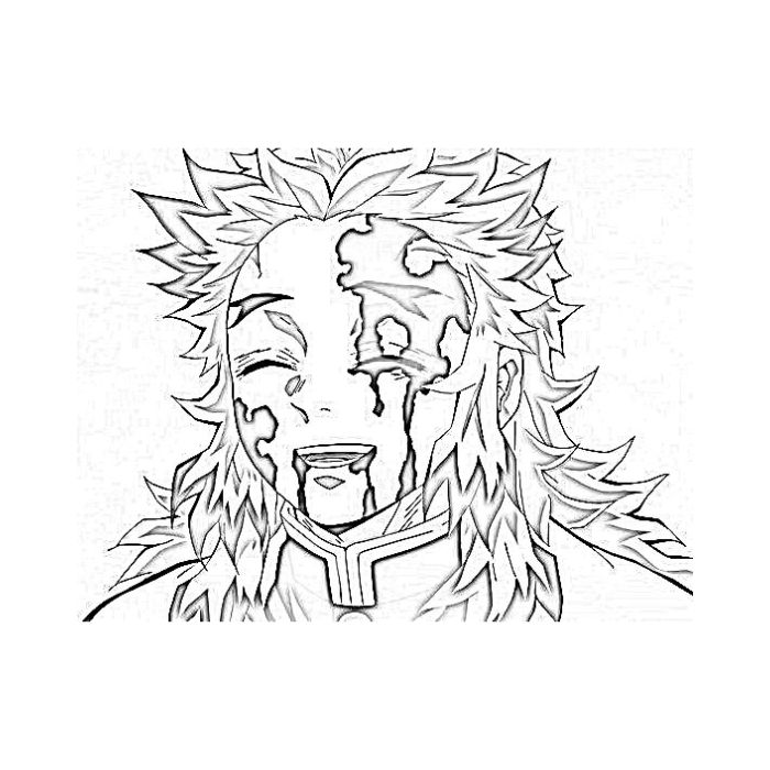 tranh tô màu thanh gươm diệt quỷ 23