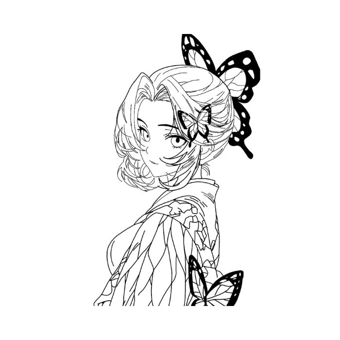 tranh tô màu thanh gươm diệt quỷ 24