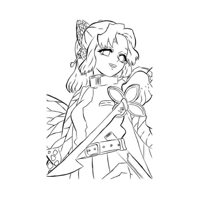 tranh tô màu thanh gươm diệt quỷ 29