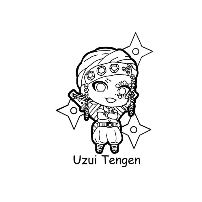 tranh tô màu thanh gươm diệt quỷ 30