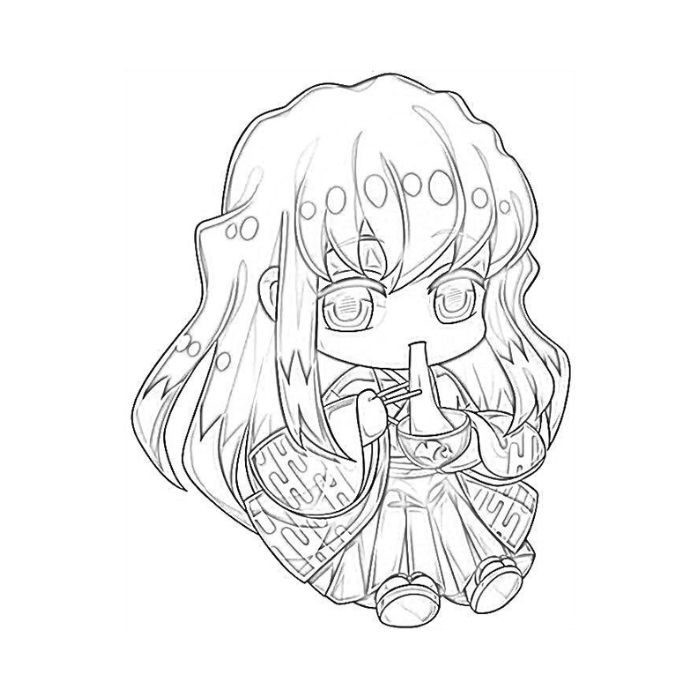 tranh tô màu thanh gươm diệt quỷ 35