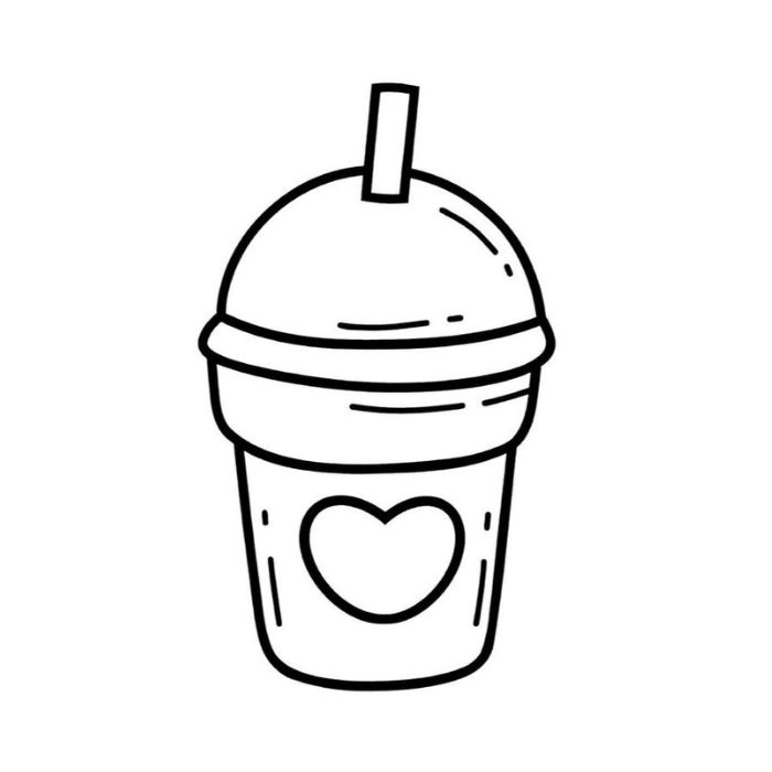 tranh tô màu trà sữa 11