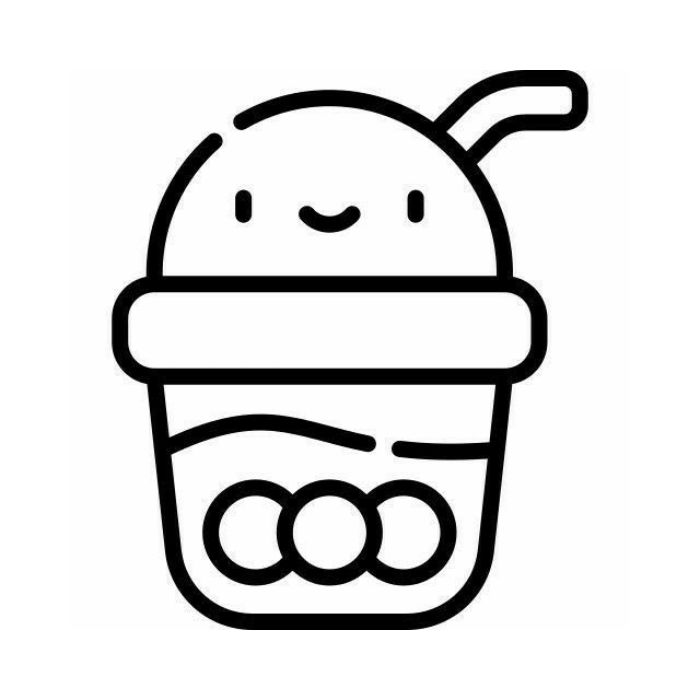 tranh tô màu trà sữa 21