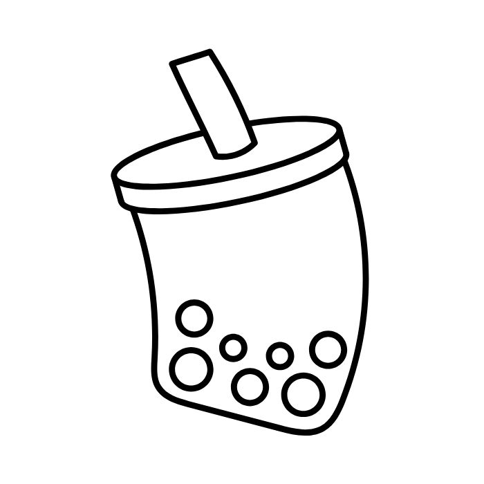 tranh tô màu trà sữa 26