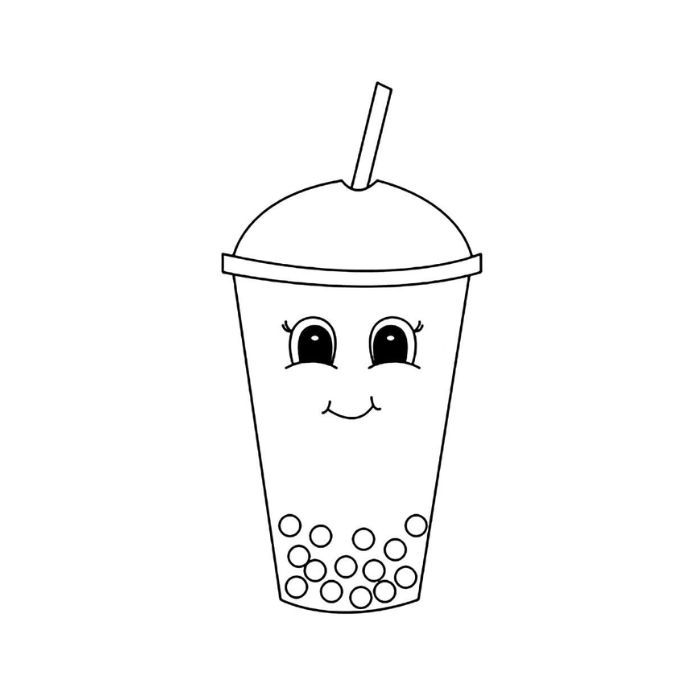 tranh tô màu trà sữa 31