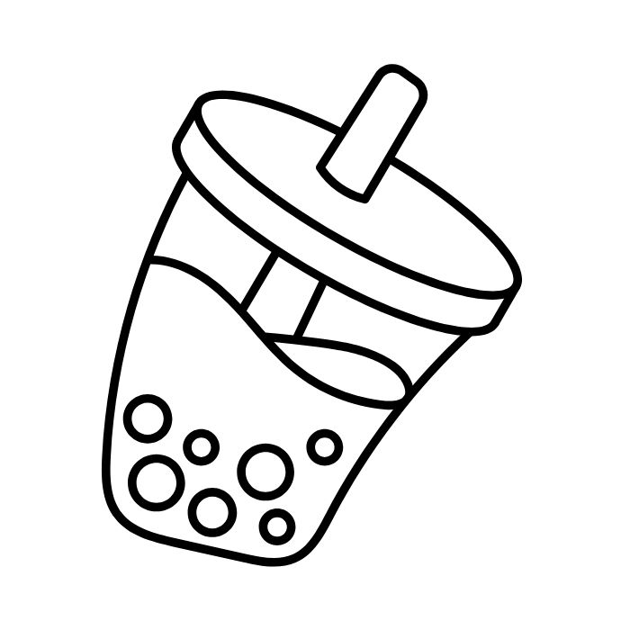 tranh tô màu trà sữa 4