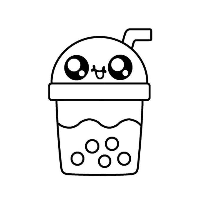 tranh tô màu trà sữa 9