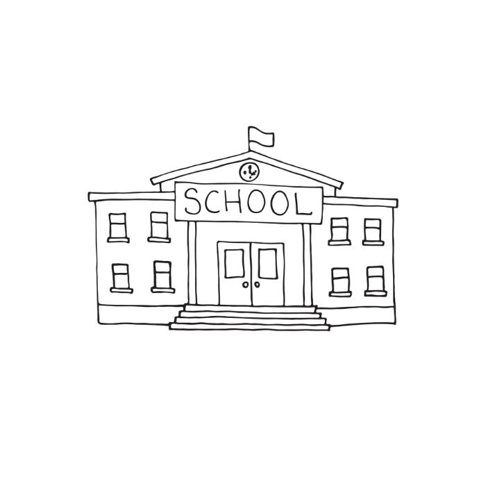 tranh tô màu trường mầm non 29