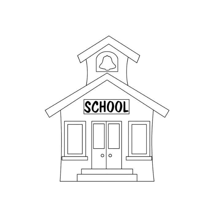 tranh tô màu trường mầm non 31