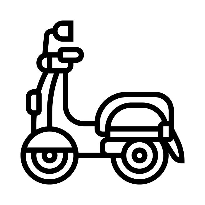 tranh tô màu xe máy 31