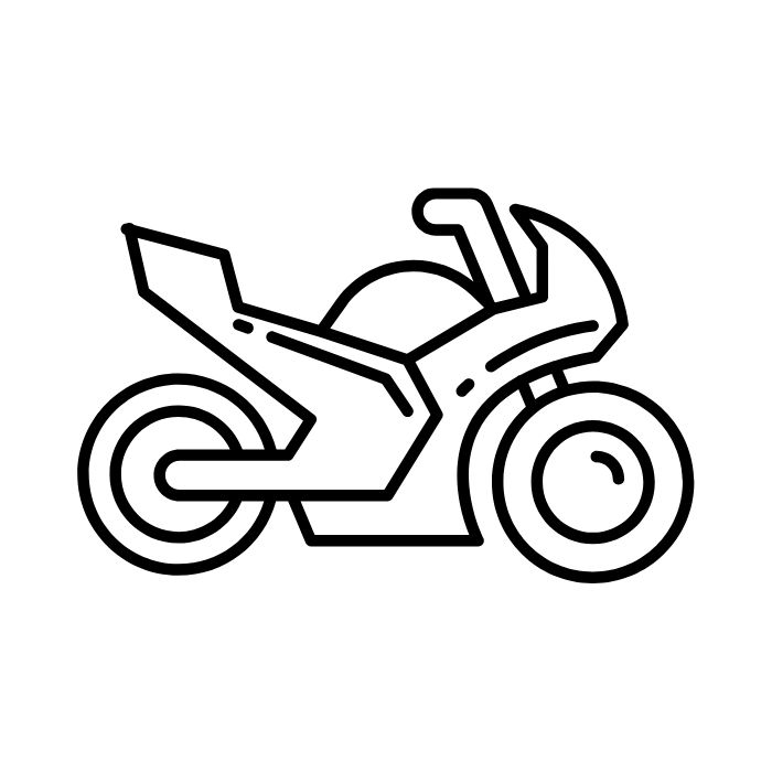 tranh tô màu xe máy 34