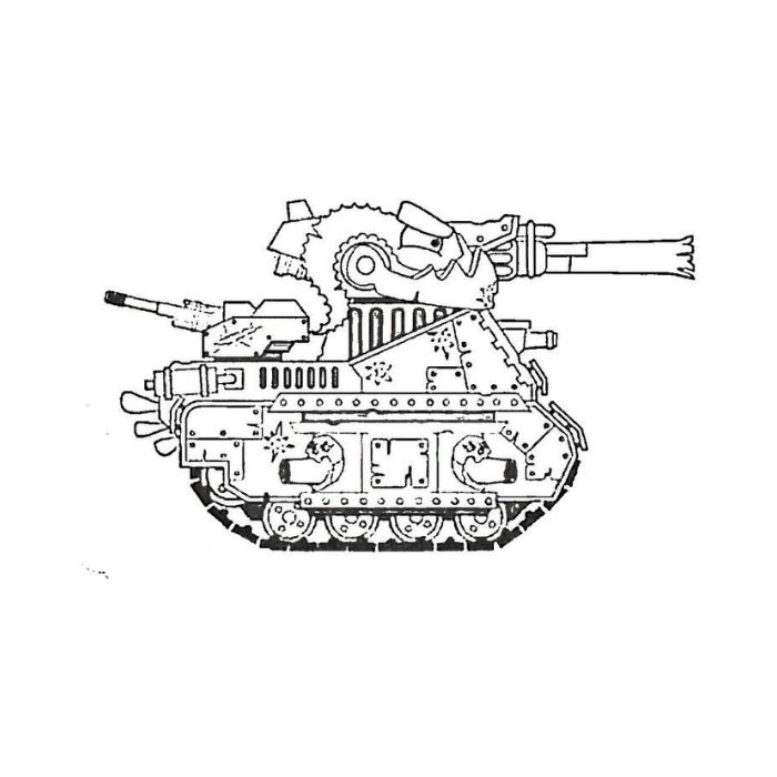 tranh tô màu xe tăng 32