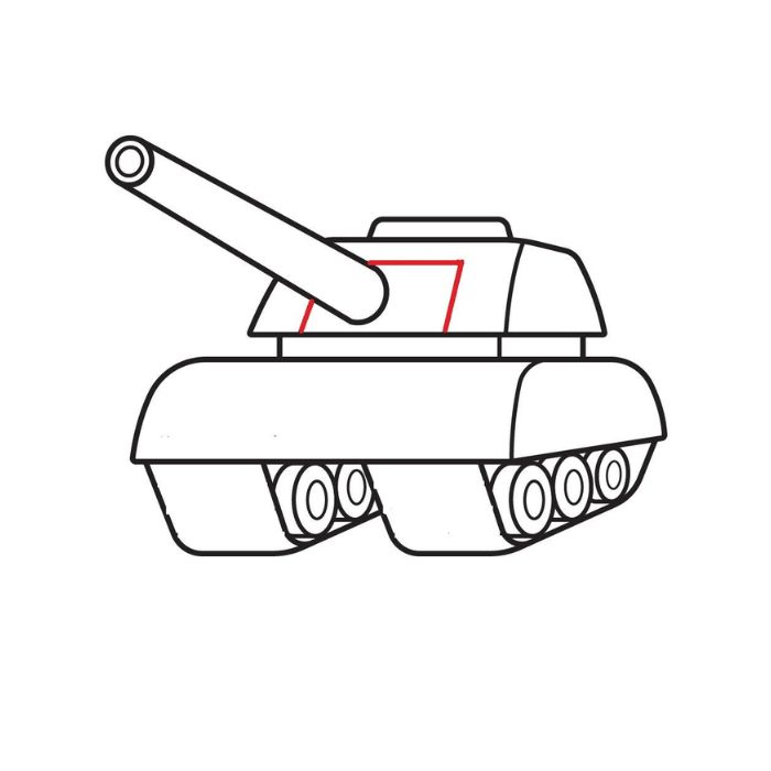 tranh tô màu xe tăng 9