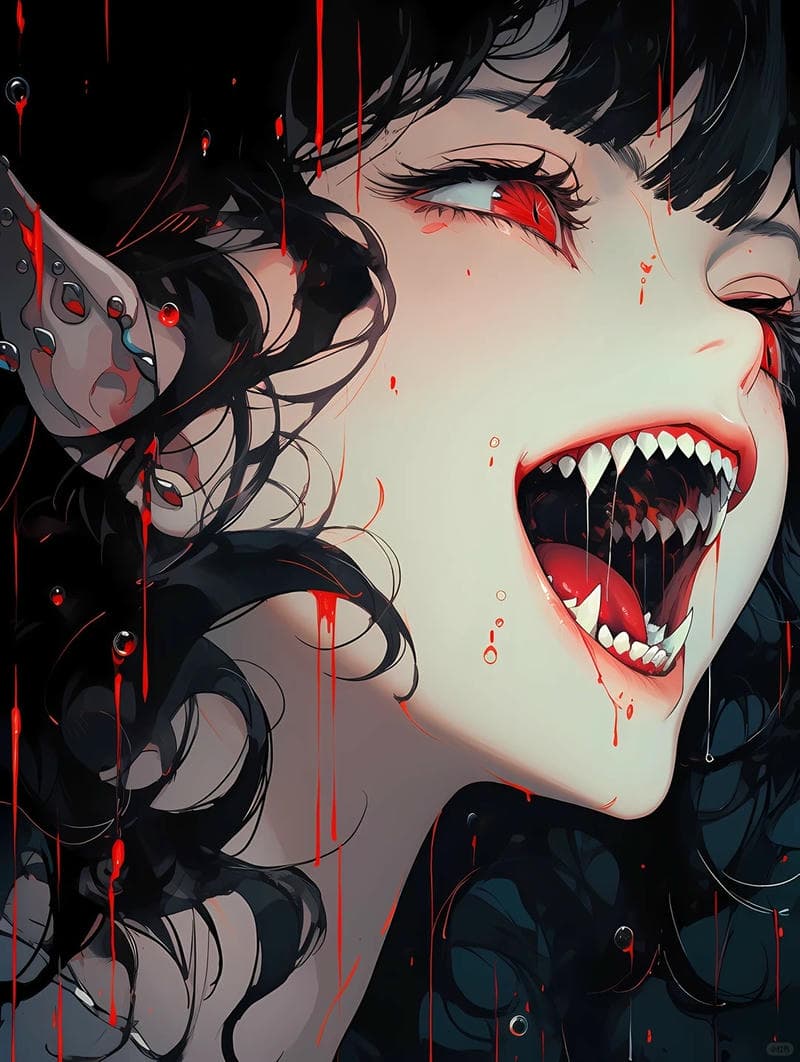 Hình anime ma cà rồng