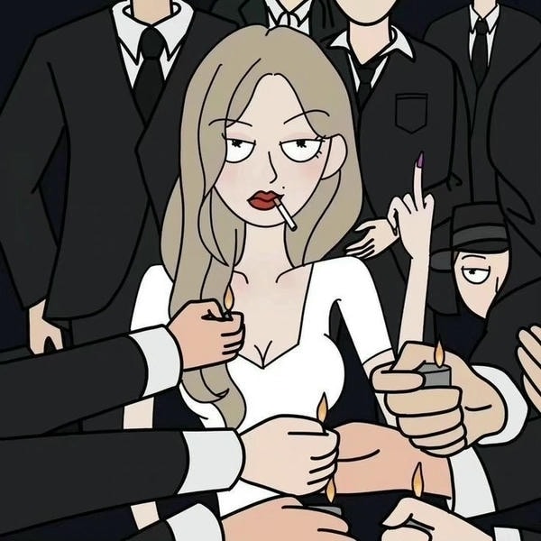 hình chế meme giơ tay dễ thương