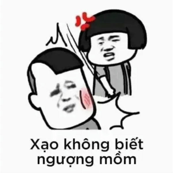 hình meme đánh nhau bựa