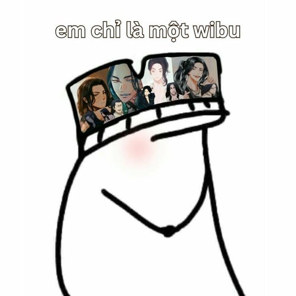 hình meme đội quần dễ thương