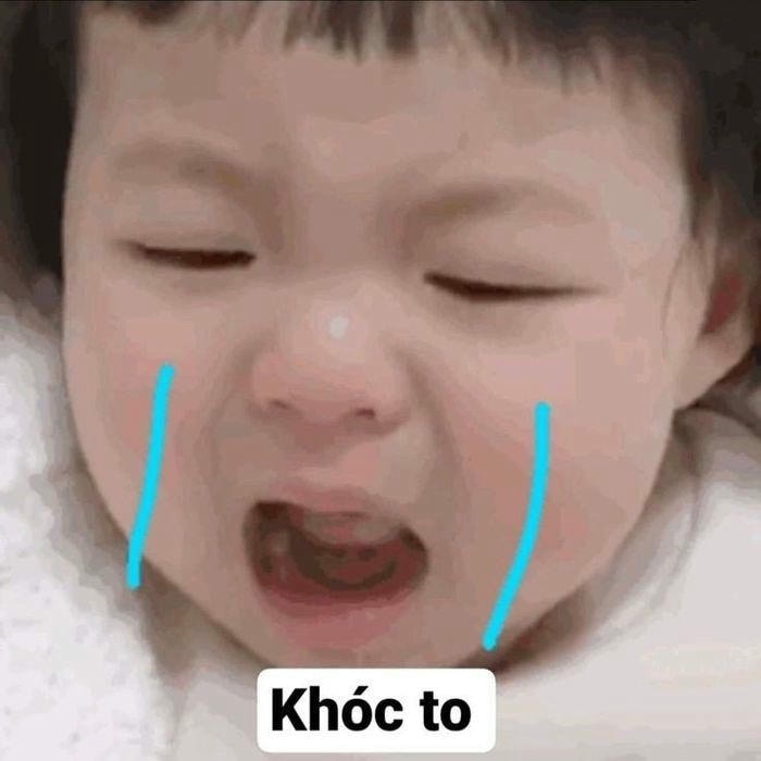 meme cười khóc to