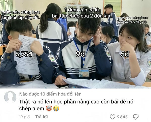 meme dark học sinh