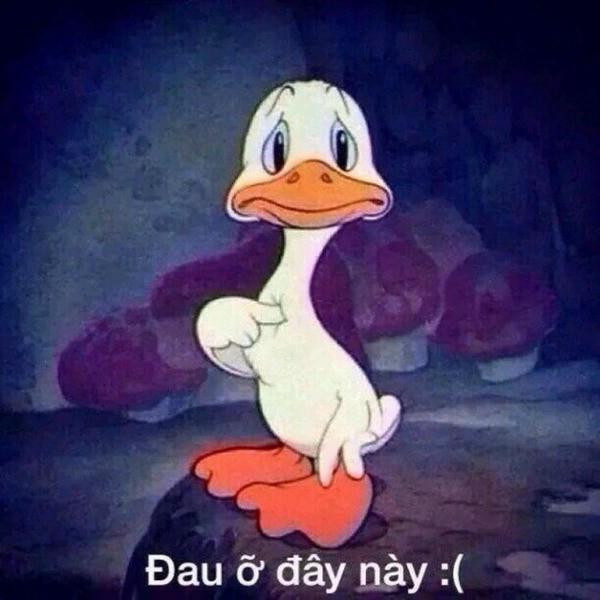 meme đau tim ở đây