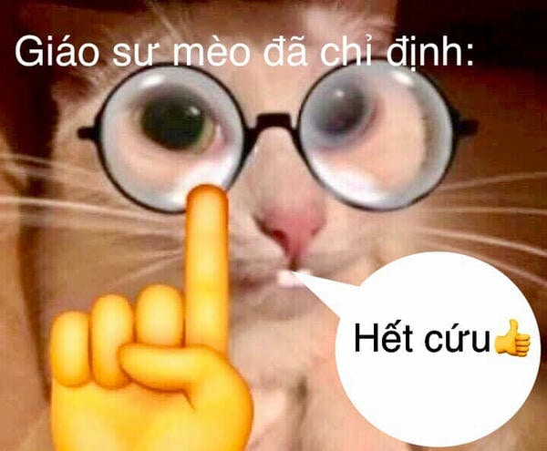 meme đeo kính bỏ kính