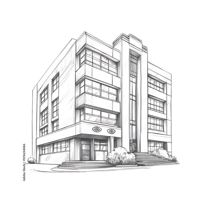 tranh tô màu ngôi nhà cao tầng 18