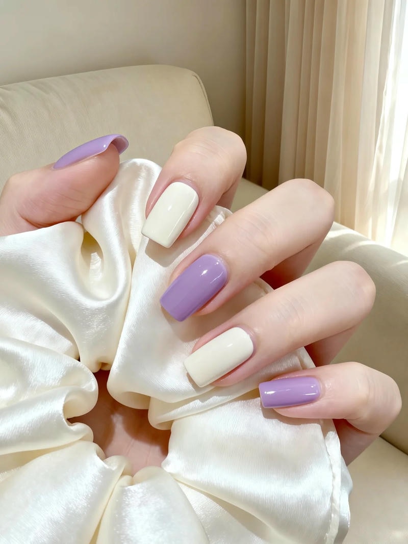 Album nail 2 màu miễn phí