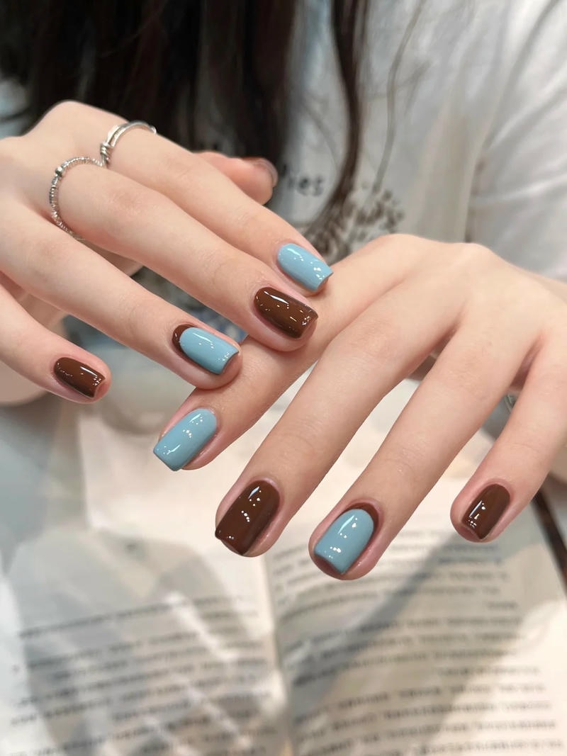 Album nail 2 màu mới nhất