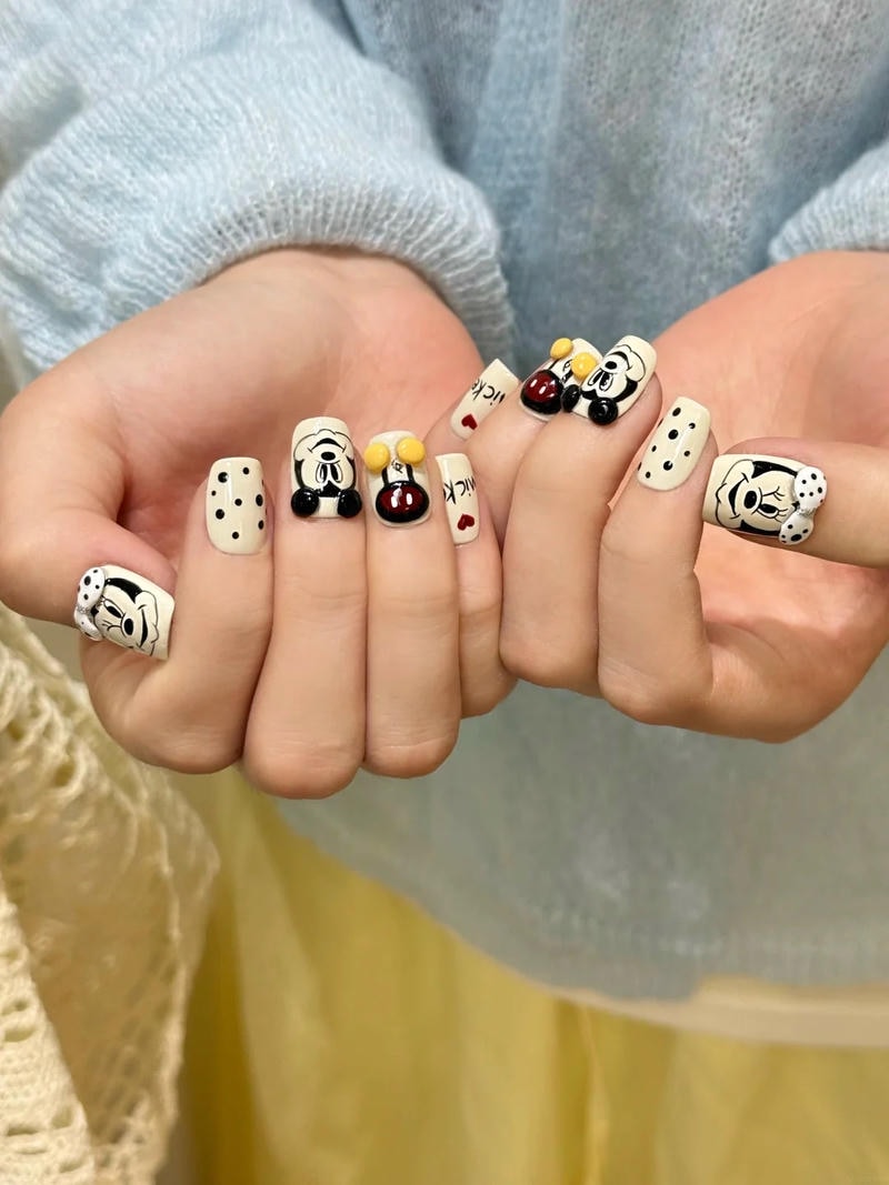 Album nail chuột mickey miễn phí
