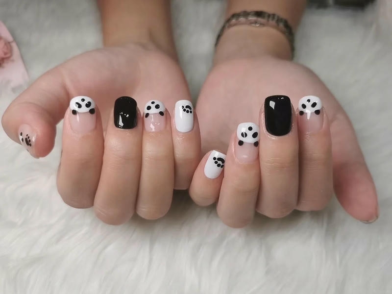 Album nail gấu trúc miễn phí