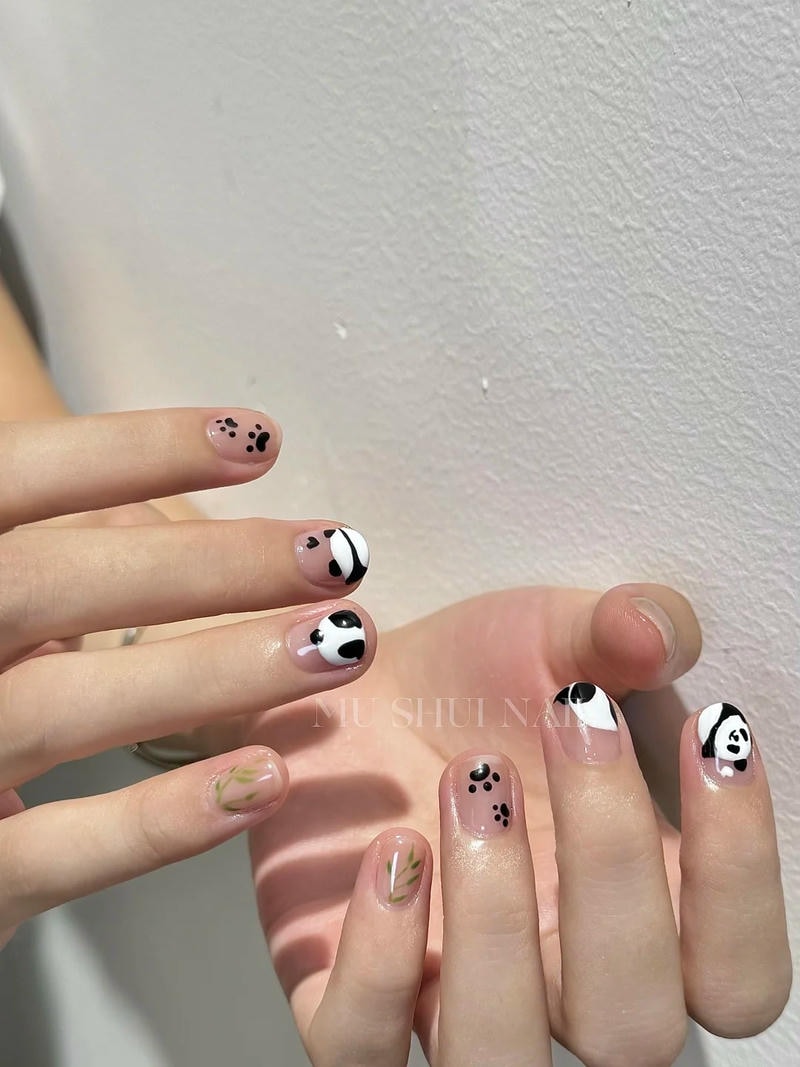 Album nail gấu trúc thu hút nhất